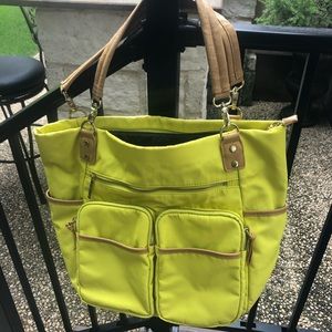 Neon Yellow Olivia & Joy Tote